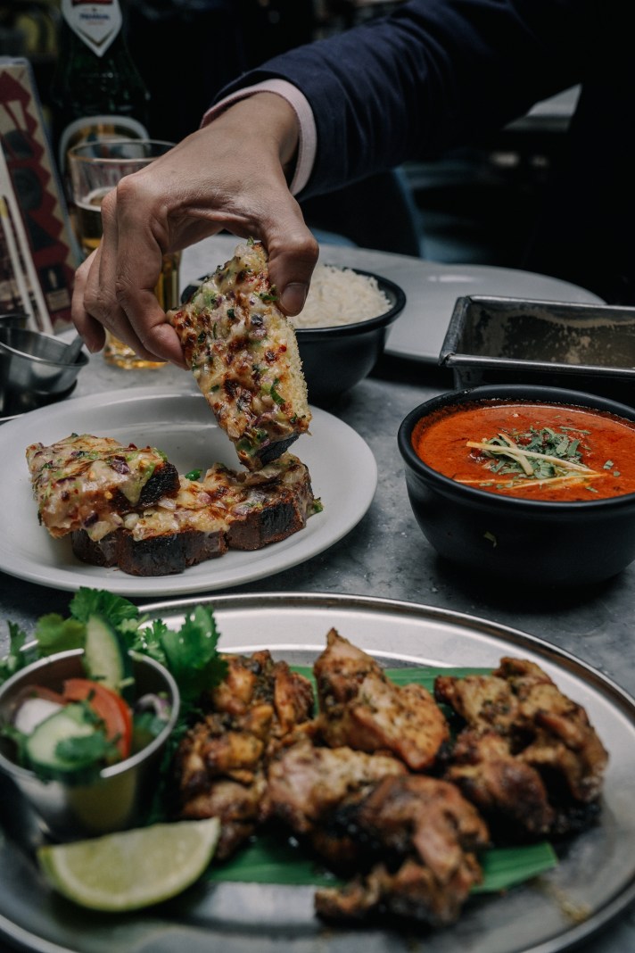 Lodon---Dishoom-Table-of-food